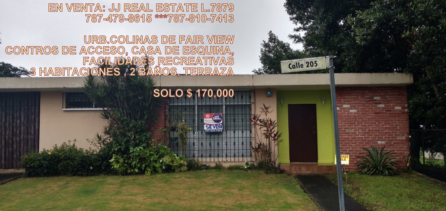 URB. COLINAS DE FAIRVIEW – SOLD