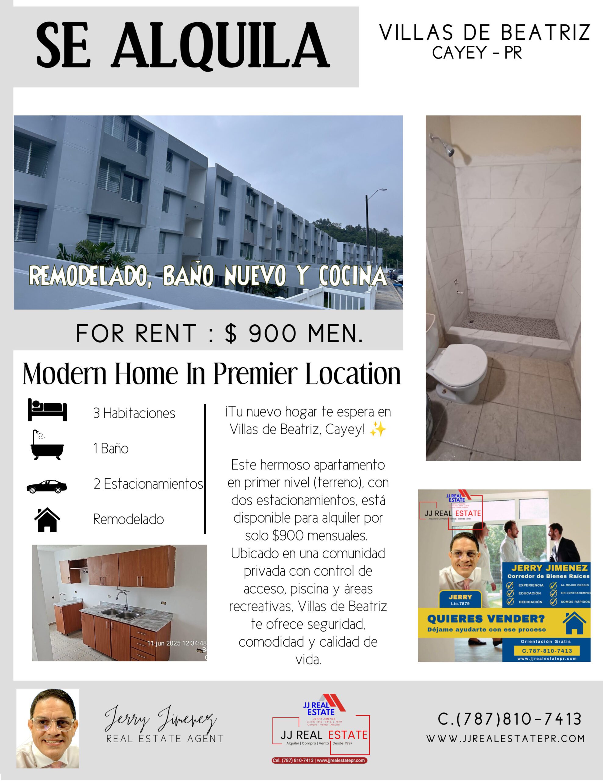 RENTADO – VILLAS DE BEATRIZ, CAYEY